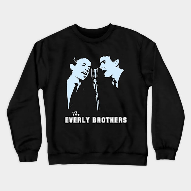 The Everly Brothers Crewneck Sweatshirt by szymkowski